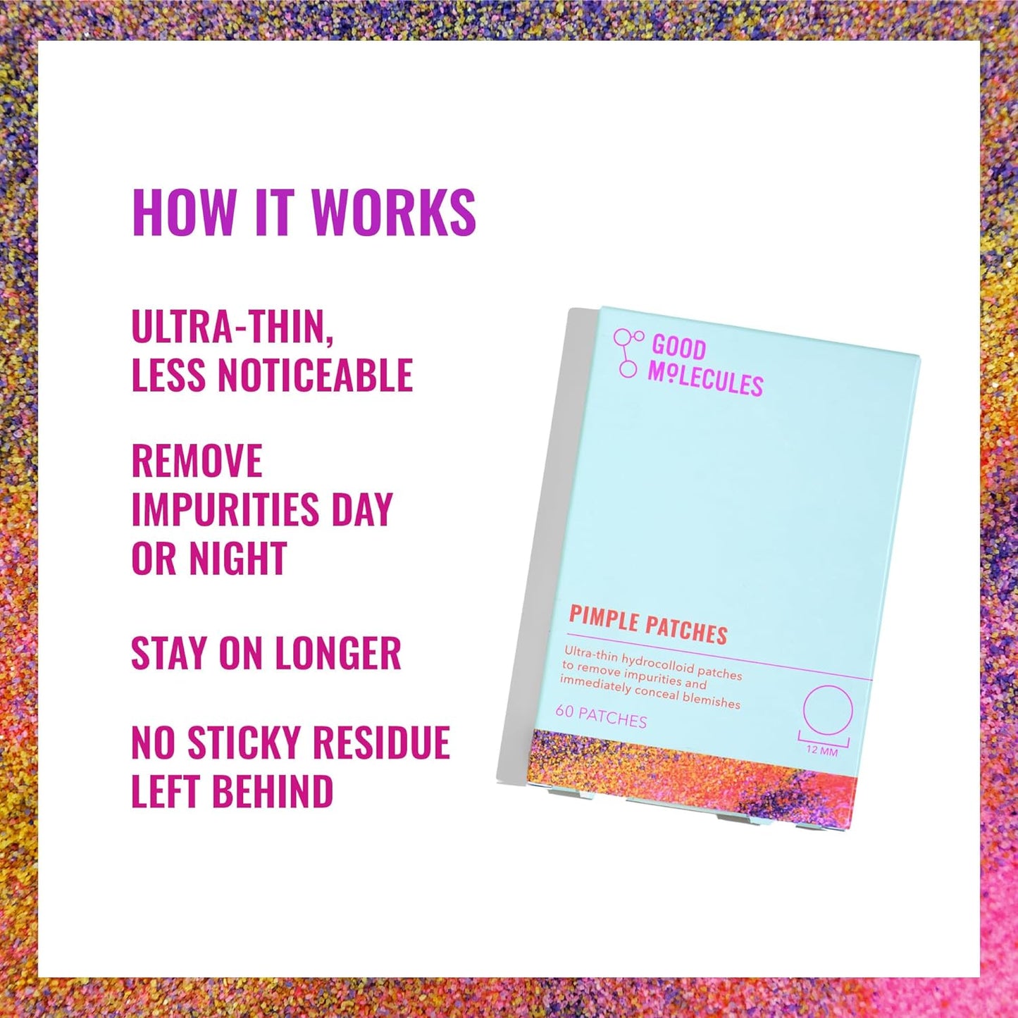 Good Molecules Pimple Patches 60 Pack